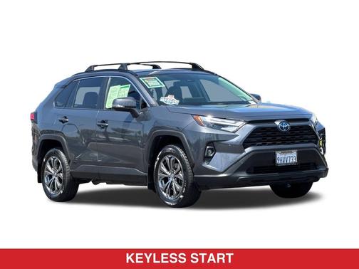 Magnetic Gray Metallic 2023 Toyota RAV4 Hybrid XLE Premium