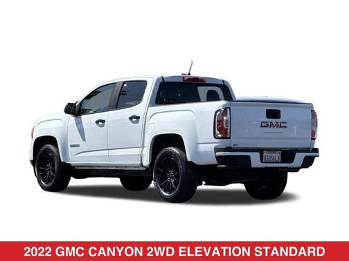 Summit White 2022 GMC Canyon Elevation Standard
