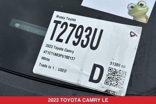 Ice Edge 2023 Toyota Camry LE