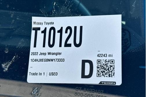 2022 Jeep Wrangler Unlimited Sahara