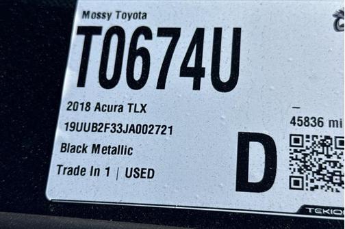 2018 Acura TLX V6