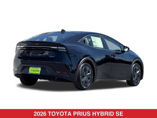 Midnight Black Metallic 2026 Toyota Prius Plug-In Hybrid SE