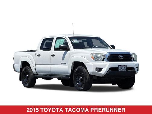 Super White 2015 Toyota Tacoma PreRunner