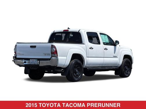 Super White 2015 Toyota Tacoma PreRunner