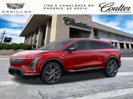 Radiant Red Tintcoat 2026 Cadillac OPTIQ Luxury