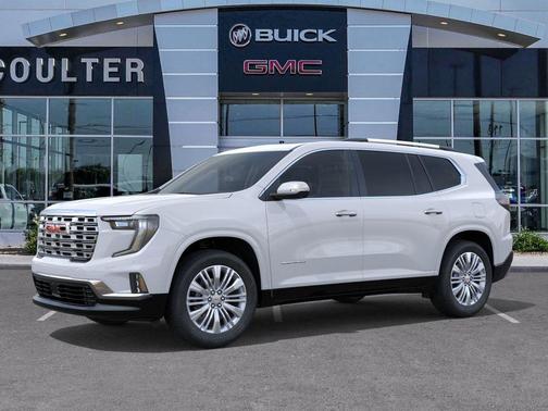 Glacier White Tricoat 2027 GMC Acadia Denali