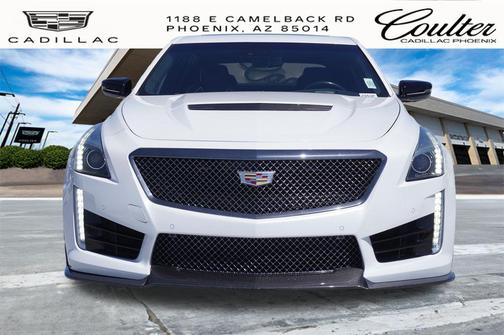 Crystal White Tricoat 2019 Cadillac CTS-V Base