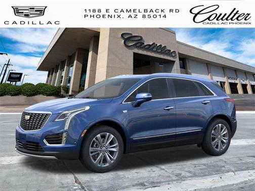 Opulent Blue Metallic 2026 Cadillac XT5 Premium Luxury