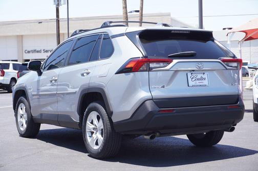 Silver Sky Metallic 2021 Toyota RAV4 XLE