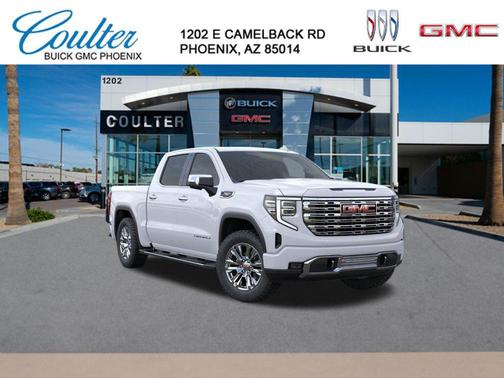 Glacier White Tricoat 2026 GMC Sierra 1500 Denali