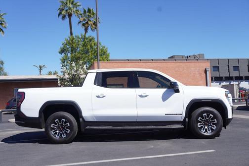 Summit White 2026 GMC Sierra EV Extended Range Elevation
