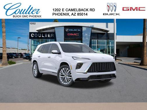 iridescent white tricoat 2026 Buick Enclave Avenir FWD