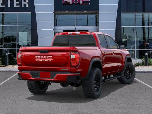 Volcanic Red Tintcoat 2026 GMC Canyon Elevation
