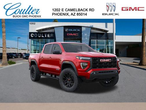Volcanic Red Tintcoat 2026 GMC Canyon Elevation