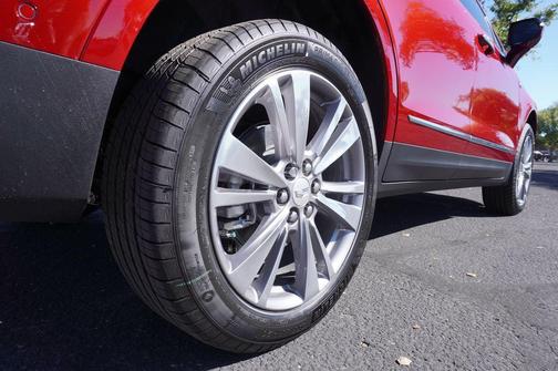 Radiant Red Tintcoat 2026 Cadillac XT5 Premium Luxury