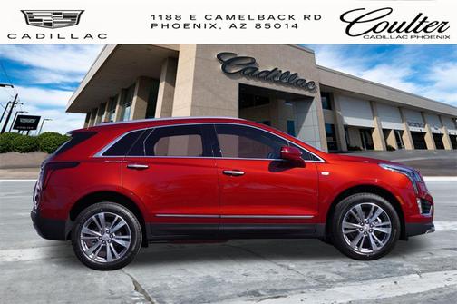 Radiant Red Tintcoat 2026 Cadillac XT5 Premium Luxury