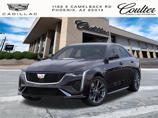 Midnight Sky Metallic 2026 Cadillac CT4 Sport RWD