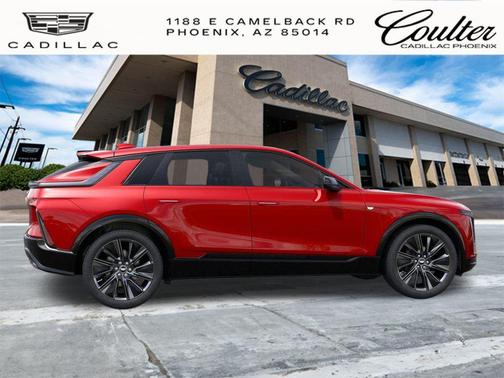 Radiant Red Tintcoat 2026 Cadillac LYRIQ Signature Sport