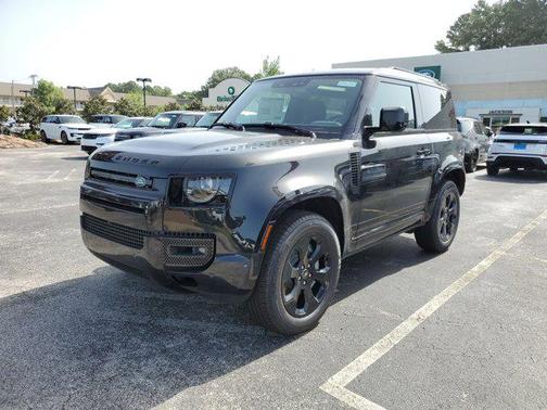 Santorini Black Metallic 2024 Land Rover Defender 90 P400 X-Dynamic SE