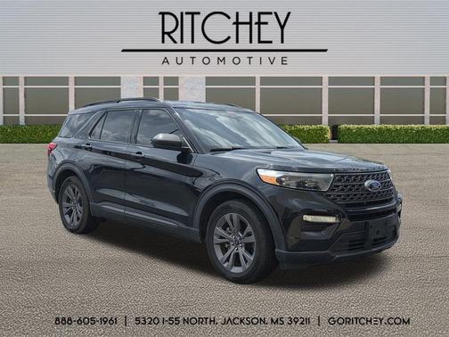Agate Black Metallic 2021 Ford Explorer XLT