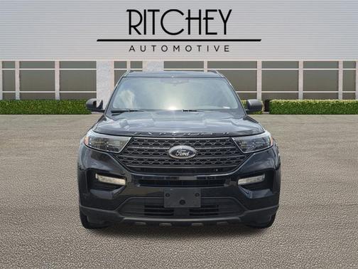 Agate Black Metallic 2021 Ford Explorer XLT