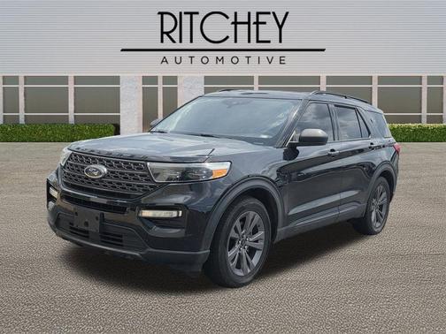 Agate Black Metallic 2021 Ford Explorer XLT