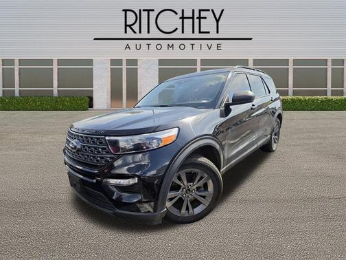 Agate Black Metallic 2021 Ford Explorer XLT