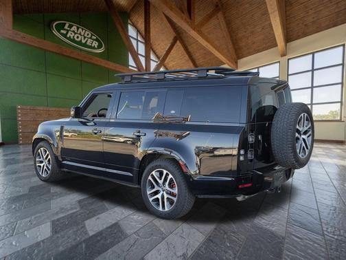 Santorini Black 2023 Land Rover Defender 130 X