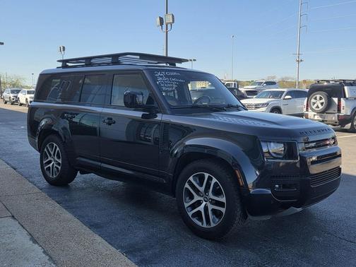 Santorini Black 2023 Land Rover Defender 130 X