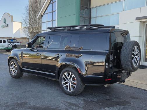 Santorini Black 2023 Land Rover Defender 130 X