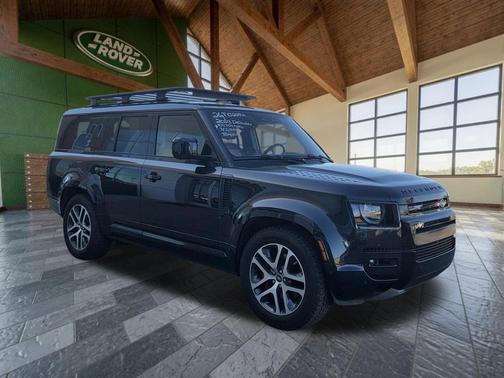 Santorini Black 2023 Land Rover Defender 130 X