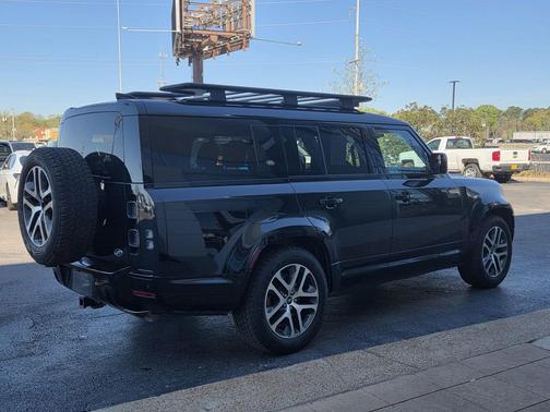 Santorini Black 2023 Land Rover Defender 130 X