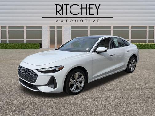 Arkona White 2025 Audi A5 Premium Plus TFSI quattro S tronic