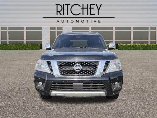 Super Black 2017 Nissan Armada Platinum