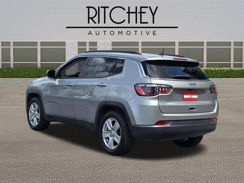 Billet Silver Metallic Clearcoat 2022 Jeep Compass Latitude