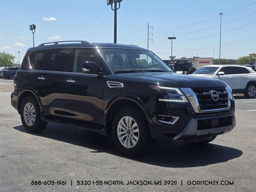 Super Black 2023 Nissan Armada SV 2WD