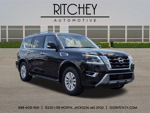 Super Black 2023 Nissan Armada SV 2WD