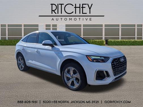 Arkona White 2025 Audi Q5 45 S line Premium Plus