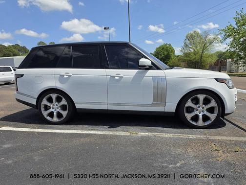 White 2017 Land Rover Range Rover 5.0L Supercharged