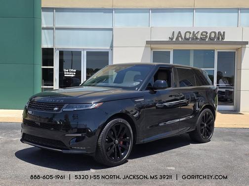 Santorini Black 2025 Land Rover Range Rover Sport SE