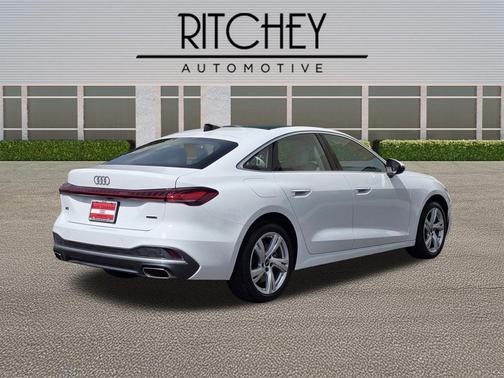 Arkona White 2025 Audi A5 Premium Plus TFSI quattro S tronic