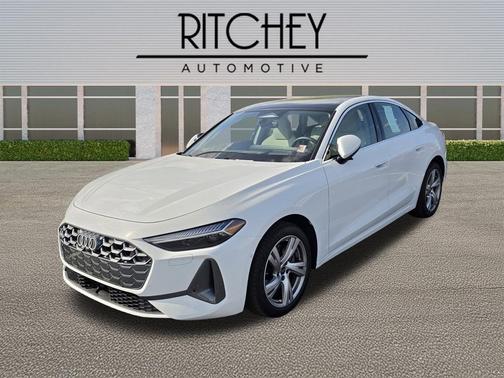 Arkona White 2025 Audi A5 Premium Plus TFSI quattro S tronic