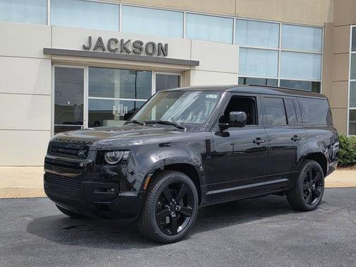 Santorini Black Metallic 2026 Land Rover Defender P400 X-Dynamic SE