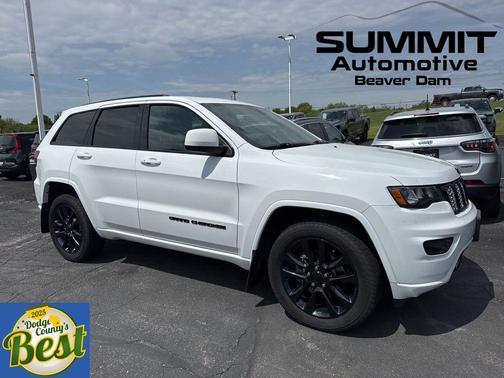 Bright White Clearcoat 2020 Jeep Grand Cherokee Altitude