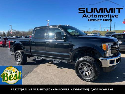 Shadow Black 2017 Ford F-250 Lariat