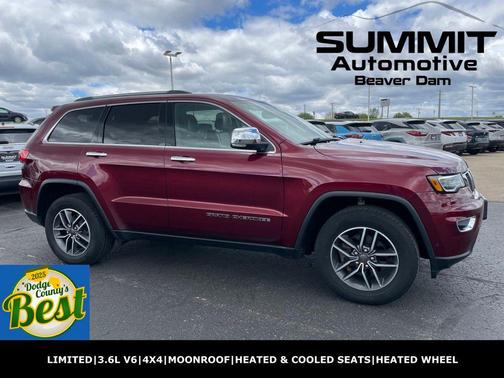 Velvet Red Pearlcoat 2019 Jeep Grand Cherokee Limited