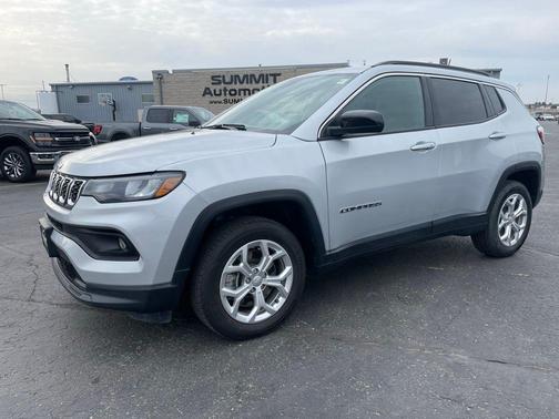 Silver Zynith Metallic Clearcoat 2024 Jeep Compass Latitude