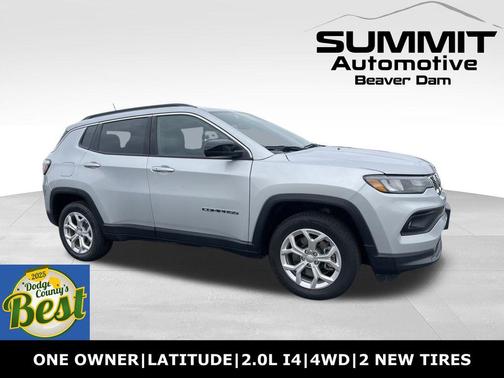 Silver Zynith Metallic Clearcoat 2024 Jeep Compass Latitude