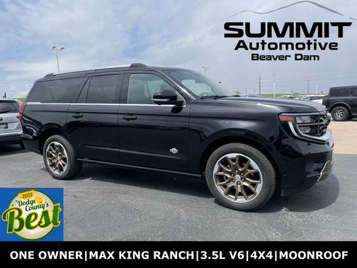 Black Metallic 2025 Ford Expedition Max King Ranch