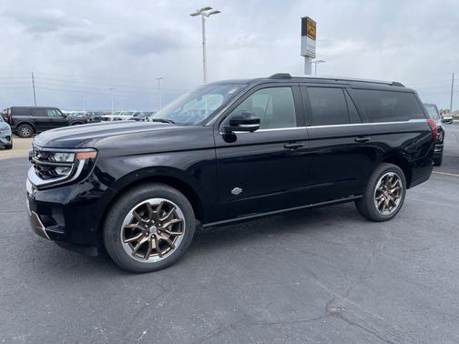 Black Metallic 2025 Ford Expedition Max King Ranch